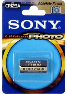 SONY CR-123A/B1A/PHOTO Bateria litowa 3V