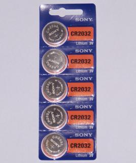Sony CR2032 Litowa bateria zegarkowa blister 5 szt.