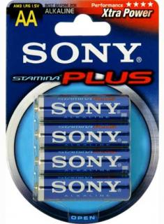 SONY LR06 AM3-B4A Bateria alkaiczna Stamina Plus blister 4szt.