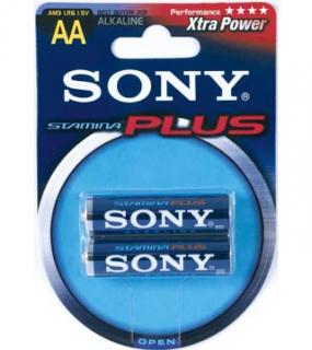 SONY LR06 LR6 AM3-B2A Bateria alkaiczna Stamina Plus blister 2 szt.