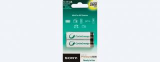 SONY R6 AA 2500mAh Akumulator NH-AA-B2GN blister 2szt.