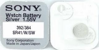 SONY SR-41 41W 392 Bateria srebrowa 1,5V