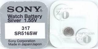 SONY SR-516SW/317 Bateria srebrowa 1.55V