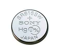 SONY SR-616SW 321 1.55V Bateria srebrowa