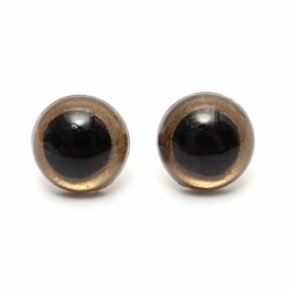 Bezpieczne oczka złote 10 mm