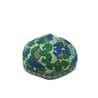 Damska męska czapka krymka z haftem krzyżykowym (55cm)