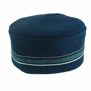 Krymka czapka męska mycka granat taśma dekoracyjna