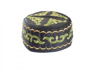 Krymka czapka męska złoto-zielone (53,54cm)