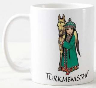 Kubek Turkmenistan - Turkmenka