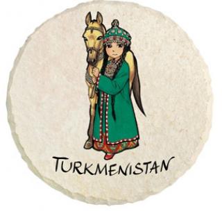 Magnes Turkmenistan-Turkmenka