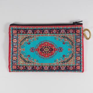 Saszetka etui mini kosmetyczka orientalna kolorowa 10x15cm