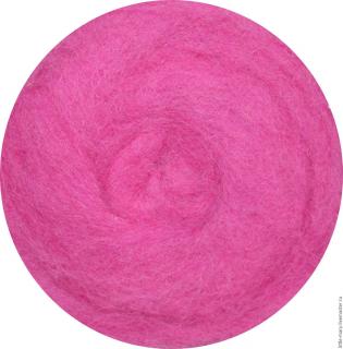 Wełna zgrzebna do filcowania PURPUROWY #403