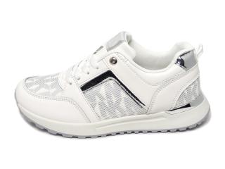 Białe Buty Sportowe Damskie Sneakersy