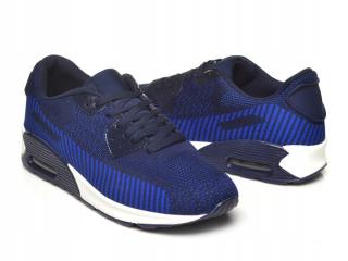 Buty sportowe ADIDASY AIR NAVY męskie GRANATOWE/NIEBIESKIE