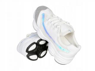 Buty sportowe ADIDASY damskie BIAŁE /801-9/