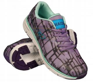 Buty sportowe ADIDASY damskie FIOLETOWE /GT717/