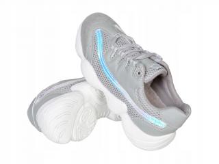 Buty sportowe ADIDASY damskie SZARE /523-26/