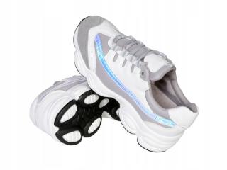 Buty sportowe ADIDASY damskie SZARE  /801-26/