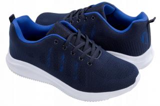 Buty sportowe ADIDASY lekkie piankowe RUN GRANATOWE