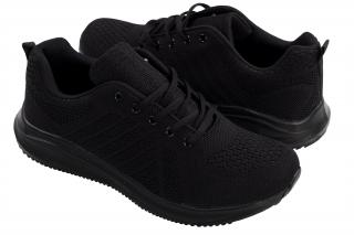 Buty sportowe czarne lekkie piankowe