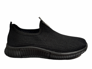 Buty sportowe czarne wsuwane skech