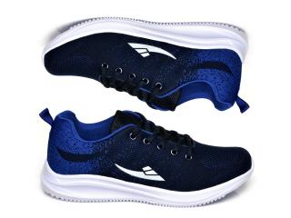 Buty sportowe granatowo-niebieskie Max /035/