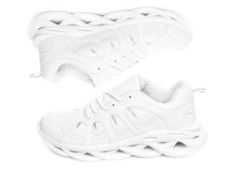 BUTY SPORTOWE MĘSKIE ADIDASY BIAŁE AIR