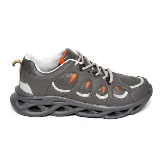 BUTY SPORTOWE MĘSKIE ADIDASY SZARE AIR