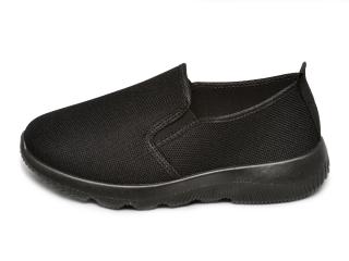 BUTY SPORTOWE MĘSKIE WSUWANE CZARNE