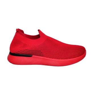 BUTY SPORTOWE MĘSKIE WSUWANE CZERWONE