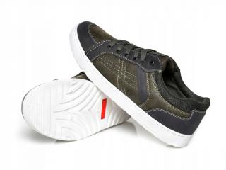 Buty sportowe PÓŁBUTY ADIDASY TENISÓWKI męskie SZARE