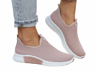 Buty sportowe róż wsuwane skech