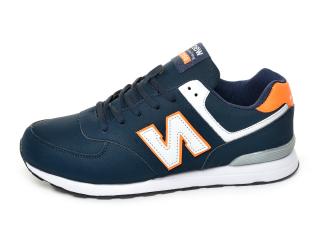 BUTY SPORTOWE SNEAKERSY GRANATOWE