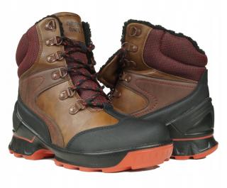 BUTY ZIMOWE damskie ŚNIEGOWCE TREKKINGOWE wodoodporne