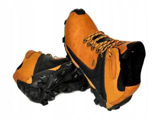 Buty zimowe TREKKINGOWE TRAPERY męskie CAMEL /591/