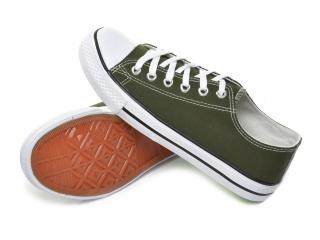 TRAMPKI TENISÓWKI męskie KHAKI /ZC-1/