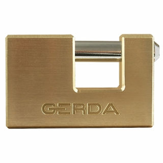 Kłódka mosiężna trzpieniowa GERDA T50