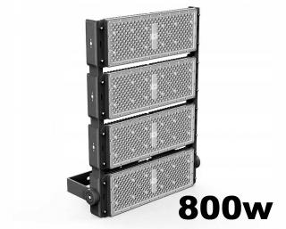 LAMPA LED REFLEKTOR SPORTOWY 800W NA ŚCIANĘ, STADION NAŚWIETLACZ