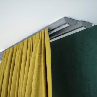 Creativa ZD2-100 Szara - Szyna aluminiowa podwójna 100cm (Oczka)