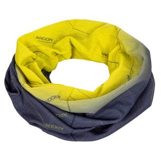 Chusta Wielofunkcyjna ARDON CREATRON H6631 Stylowa Męska Bandama Komin szaro-żółty