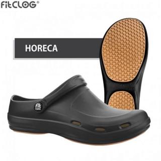 FitClog Atestowane Klapki Horeca dla Specjalistów Branży Przemysłowej 35-48