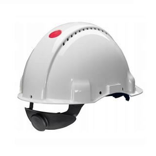 Hełm Ochronny 3M PELTOR SOLARIS G3000 NUV Kask Roboczy Wentylowany Wskaźnik UVICATOR BIAŁY