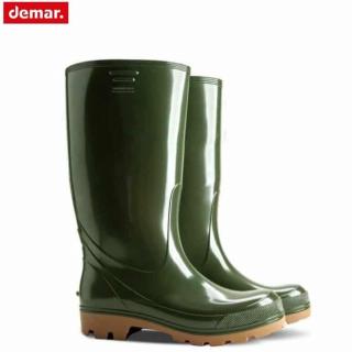 Kalosze Ochronne Gumowce Wędkarskie Wysokie Męskie Demar Grander OB SRA Zielone 40-47