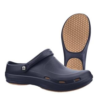 Klapki FitClog Basic 001 Granatowe Medyczne Kosmetyczne Kucharskie Chodaki Piankowe EVA Damskie Męskie 36-46
