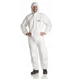 Kombinezon Malarski ProSafe PS2 Ochronny Lakierniczy Jednoczęściowy Biały KAT III, TYP 5B, TYP 6B XS-5XL