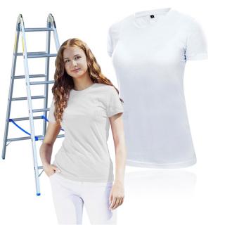 Koszulka Damska Robocza Ardon Lima H13250 Biała T-shirt Sportowy Biały ARDON LIMA XS-3XL