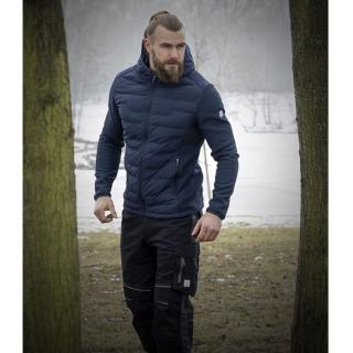 Kurtka Robocza ARDON NYPAXX Knitted Ocieplana Zimowa Sportowa Granatowa Męska S-XXXL
