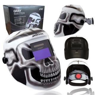 Maska Spawalnicza JACKSON GRAY MATTHER 47102 Przyłbica Samozaciemniająca Samościemniająca LCD Auto Filtr