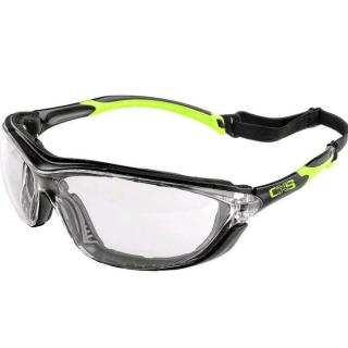Okulary Robocze CXS MARGAY Gogle Ochronne Bezbarwne Regulowane Lekkie BHP UV