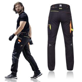 Spodnie Robocze ARDON CREATRON H6650 do Pasa Modne Sportowe Elastyczne SLIM FIT 250g 46-64